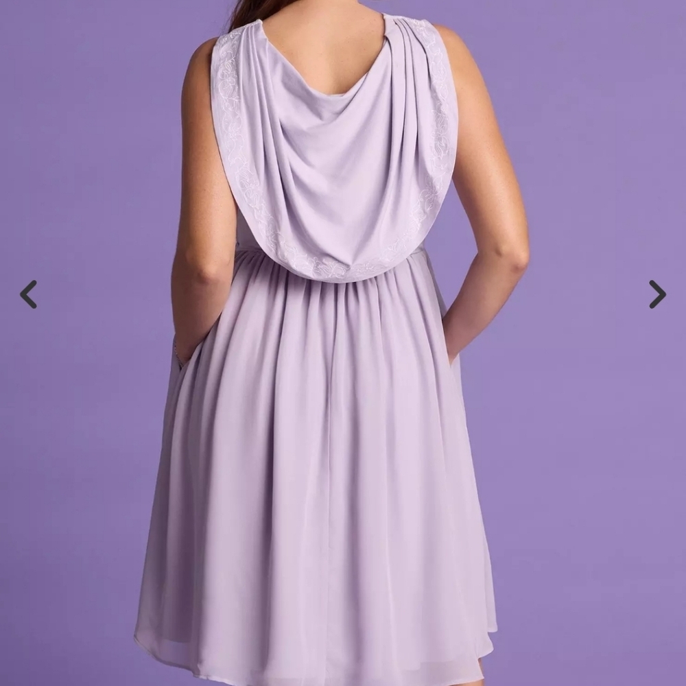Her Universe The Lord Of The Rings Arwen Cowl Neck Dress - Picture 3 of 13